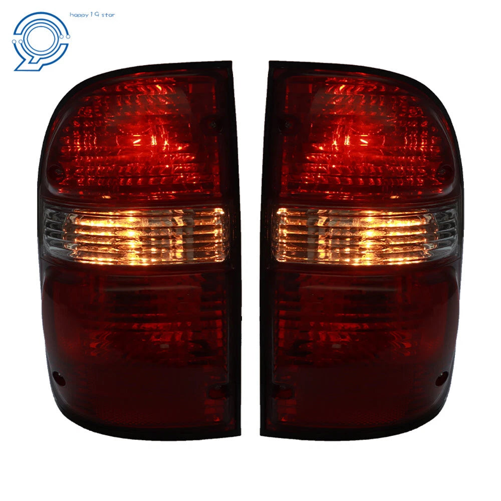 Tail Light Brake Lamp Set for Toyota Tacoma (2001–2004) Red Left+Right