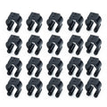 Set of 20 Fishing Rod Pole Storage Rack Tip Clamps Holder