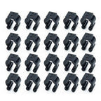 Set of 20 Fishing Rod Pole Storage Rack Tip Clamps Holder
