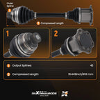 CV Axle Assembly for Audi Q5 A6 A7 A8 S6 S7 S8 (2009–2015)