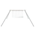 Set of 8 Steel Spinning Targets for .22 Rimfire