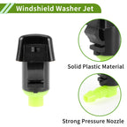 Set of 1 Windshield Washer Nozzle w/ Hose Connector for Dodge  No.68269108AA