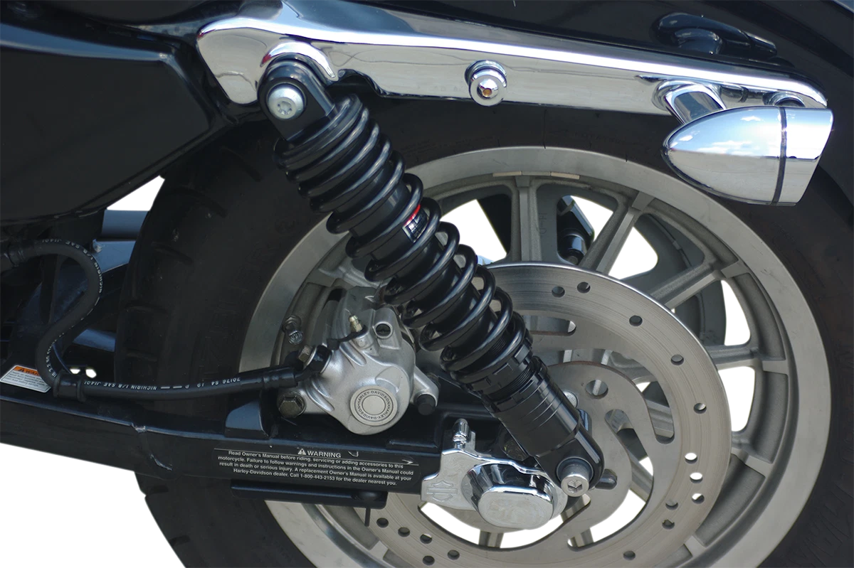 Ride-Height Adjustable Shocks for Drag Specialties (Black)