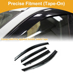 Window Deflectors for Hyundai Accent Hatchback (2012–2017) 2X Side Vent Visors
