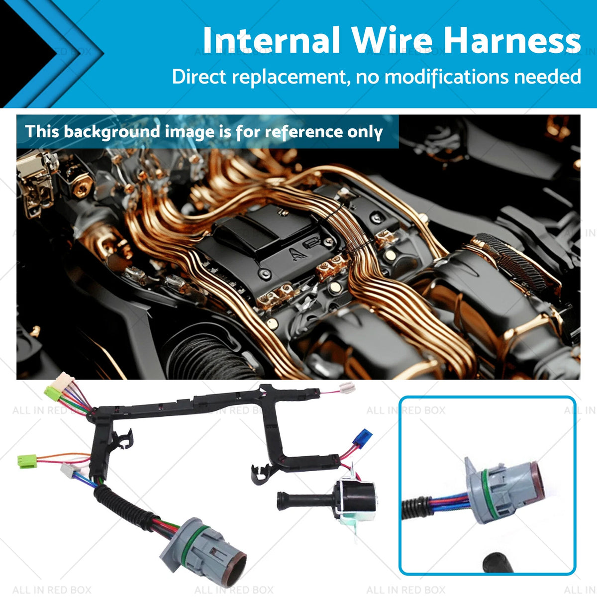 Transmission Wire Harness TCC Solenoid for Buick Roadmaster (1993–2003)