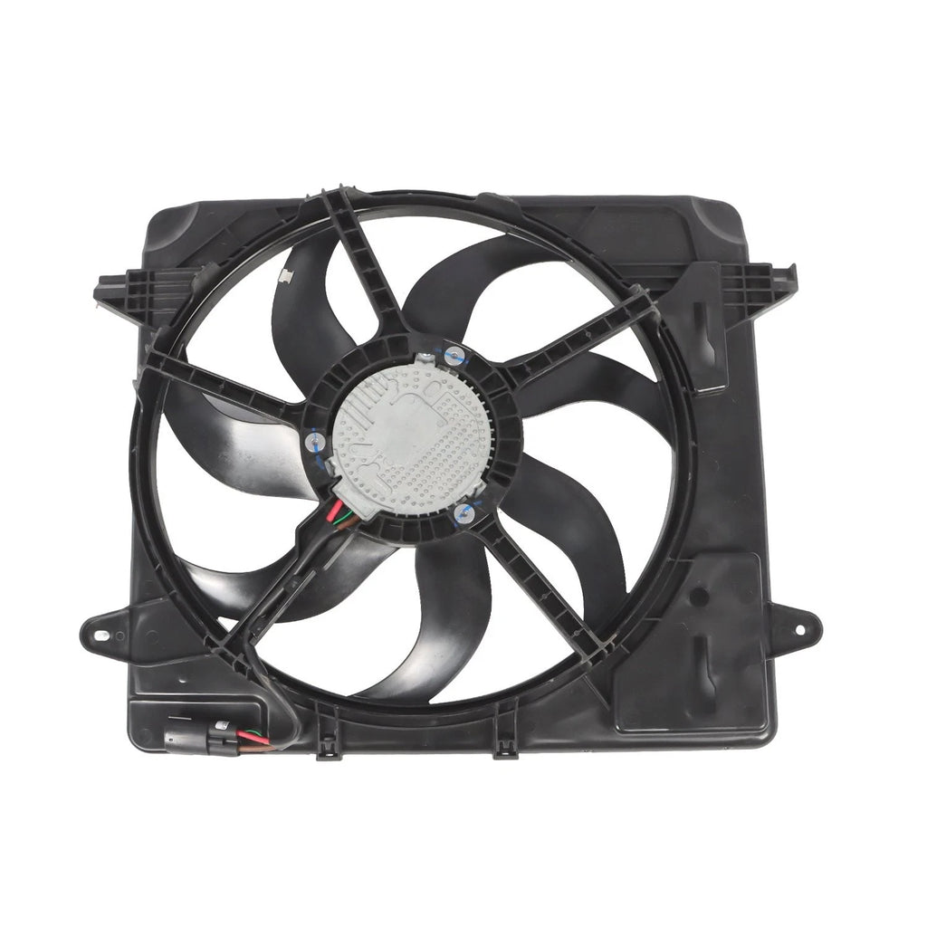 Radiator Cooling Fan Assembly w/ Brushless Motor for Jeep Wrangler (2012–2017)