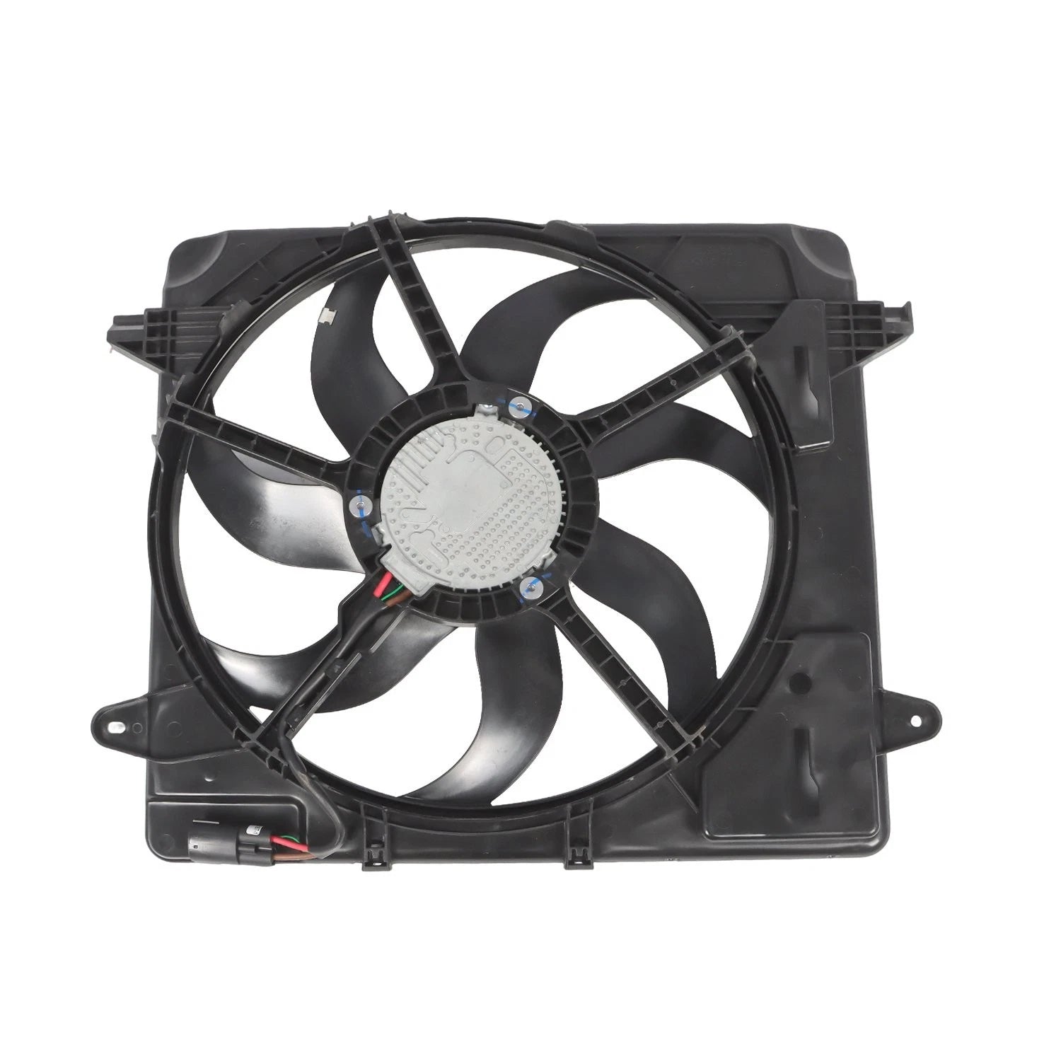Radiator Cooling Fan Assembly w/ Brushless Motor for Jeep Wrangler (2012–2017)