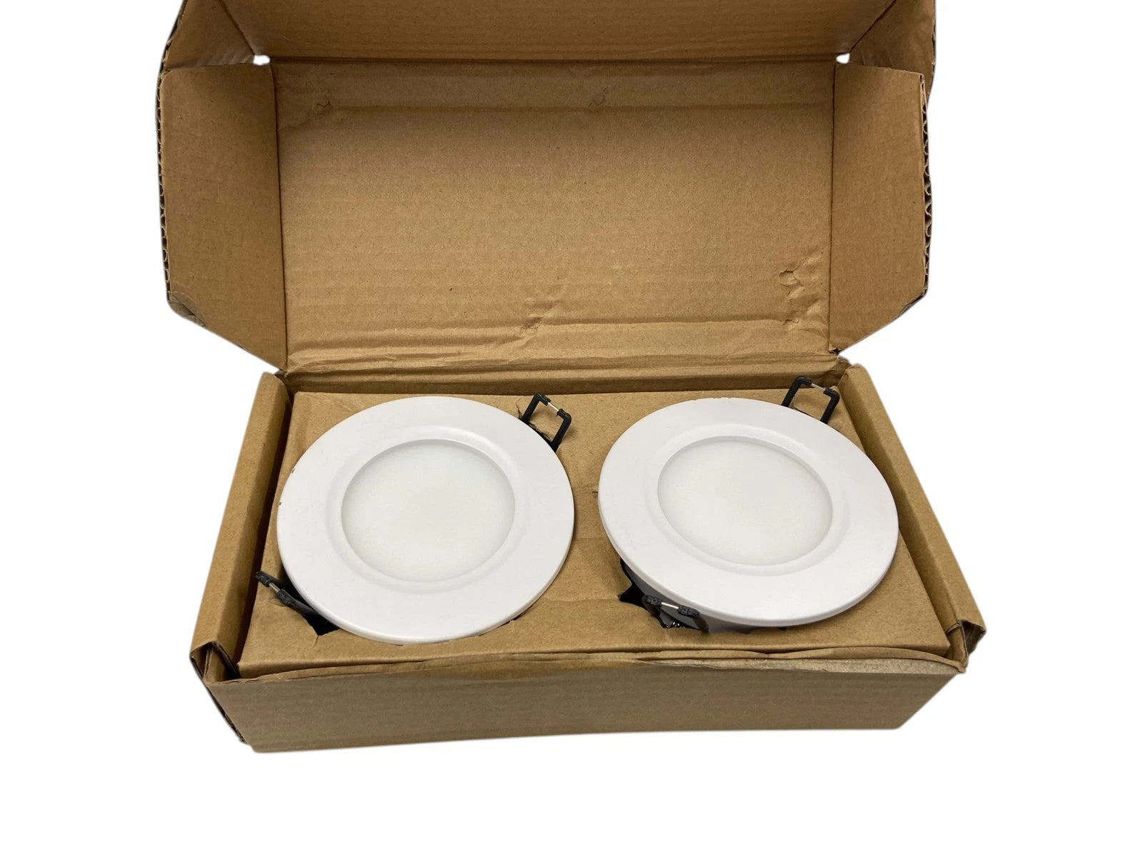 Set of 2 Charon Round 4” Dimming Blue LED Lights for Vista (480301)