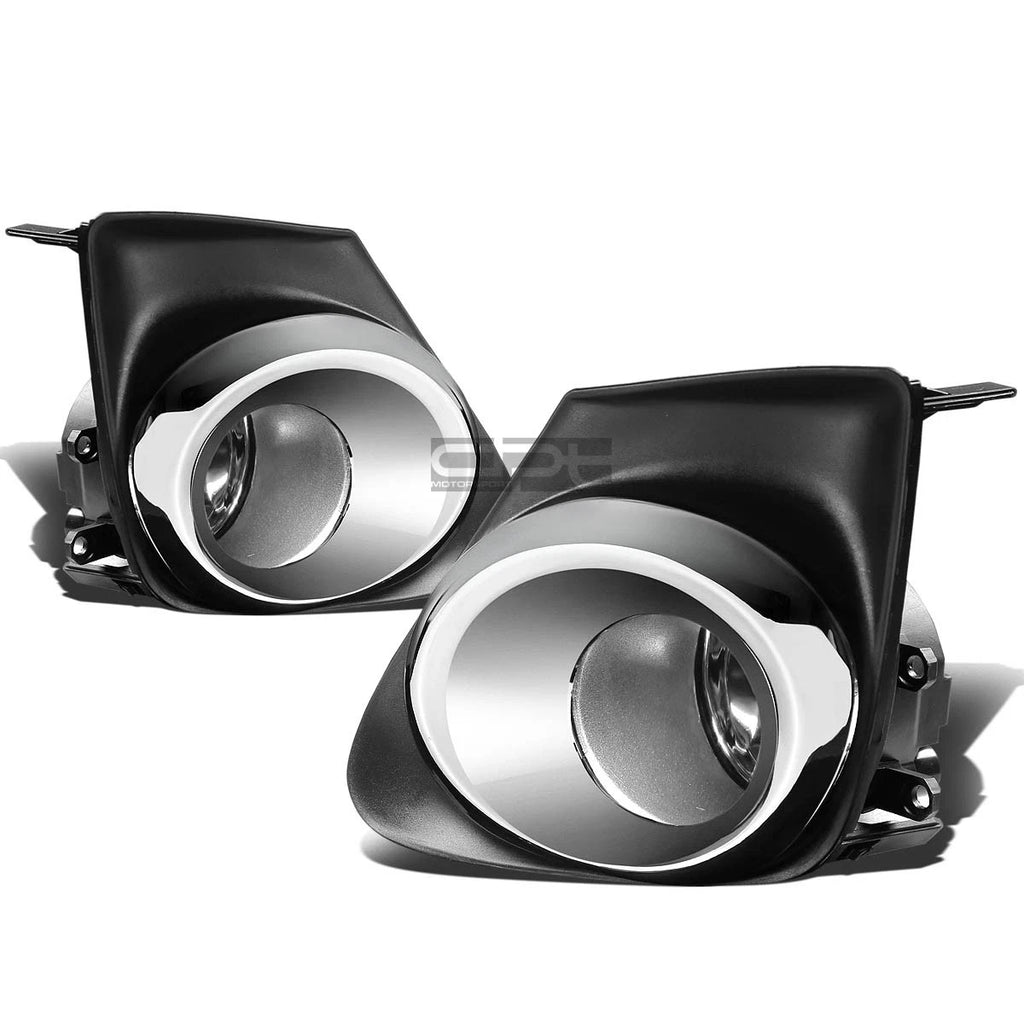 Clear Fog Lights with Chrome Bezel & Switch for Toyota Corolla (2011–2013)