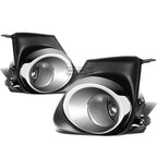 Clear Fog Lights with Chrome Bezel & Switch for Toyota Corolla (2011–2013)