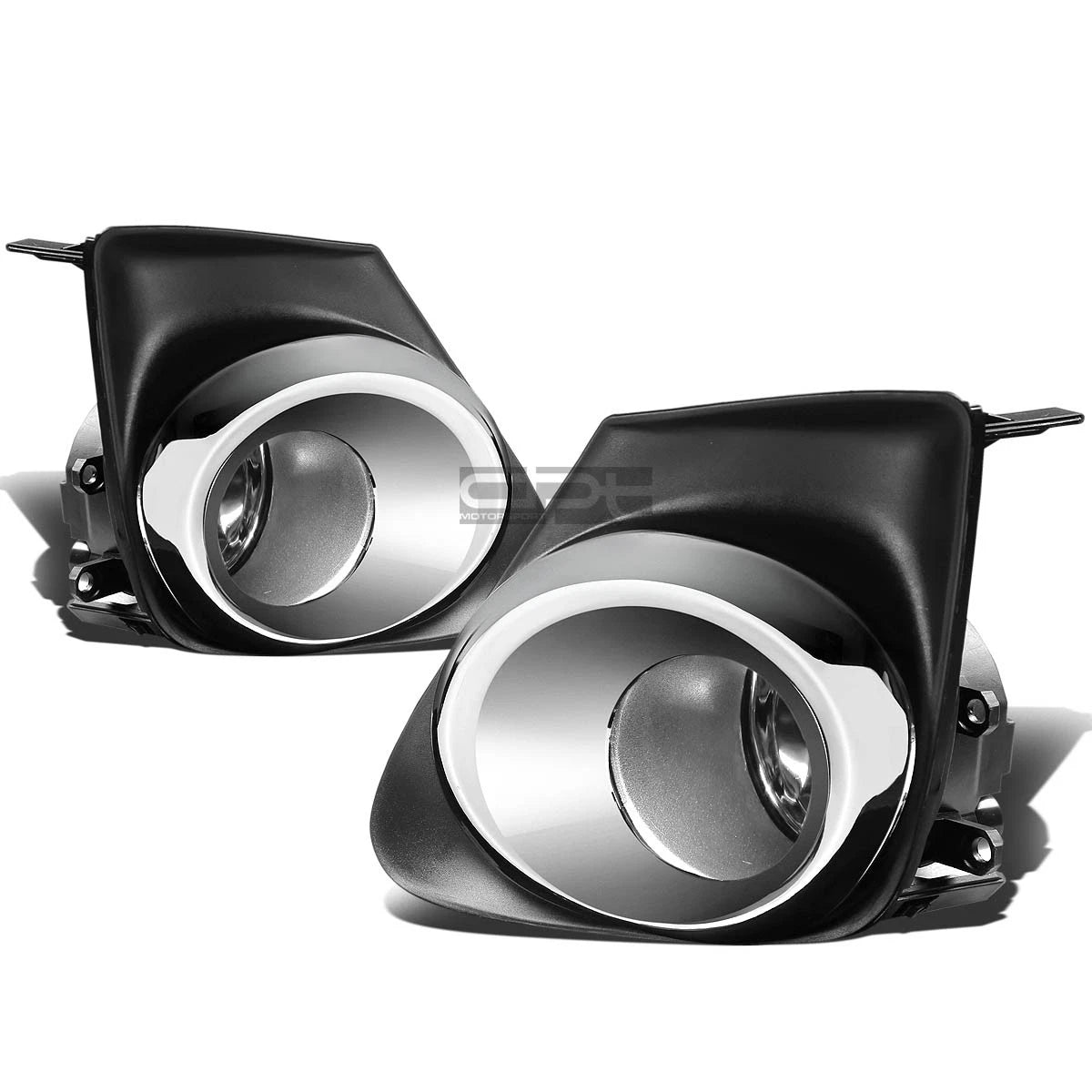 Clear Fog Lights with Chrome Bezel & Switch for Toyota Corolla (2011–2013)