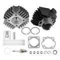 Motor Cylinder Piston Gasket Head Top End Kit Fit For Suzuki JR50 1978-2006 50cc