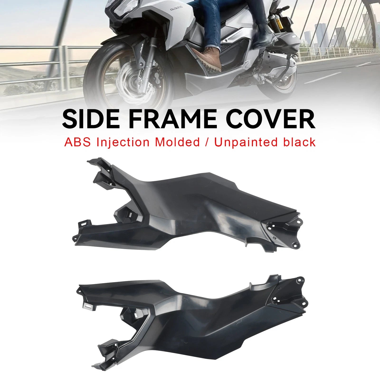 Unpainted Side Frame Cover Panel for Honda ADV 160 (2023–2024)