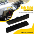 2X Smoke Front Side Marker Light Housing for Jeep Wrangler YJ (1987–1995) 56001424 H