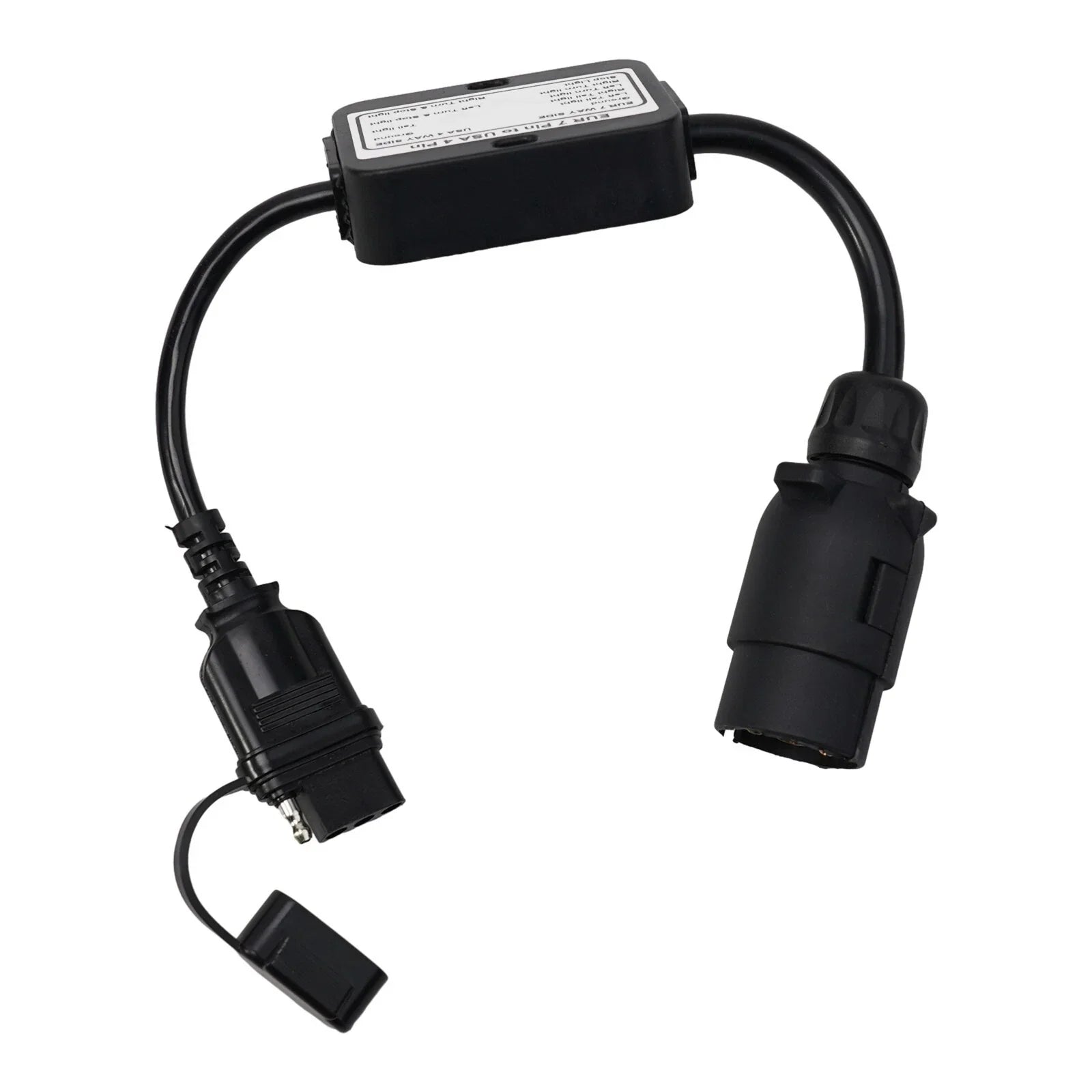 7Pin to 4Way Flat Trailer Wiring Connector