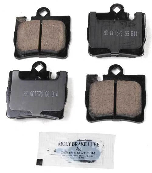Set of 4 Akebono Ceramic Disc Brake Pads for EUR848
