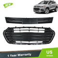 Set of 2 Front Upper and Lower Grilles for Chevrolet Trax (2017–2020)