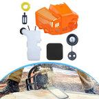 Engine Cover Kit with Fuel Tank Shroud and Filter for FS75 FS85
