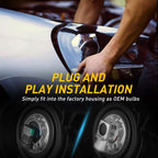 2X LED Low Beam Headlight Bulb for [Make Model]