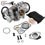 Carburetor & Air Oil Filter for Yamaha Wolverine 350 YFM350FX YFM350X (1995–2005)