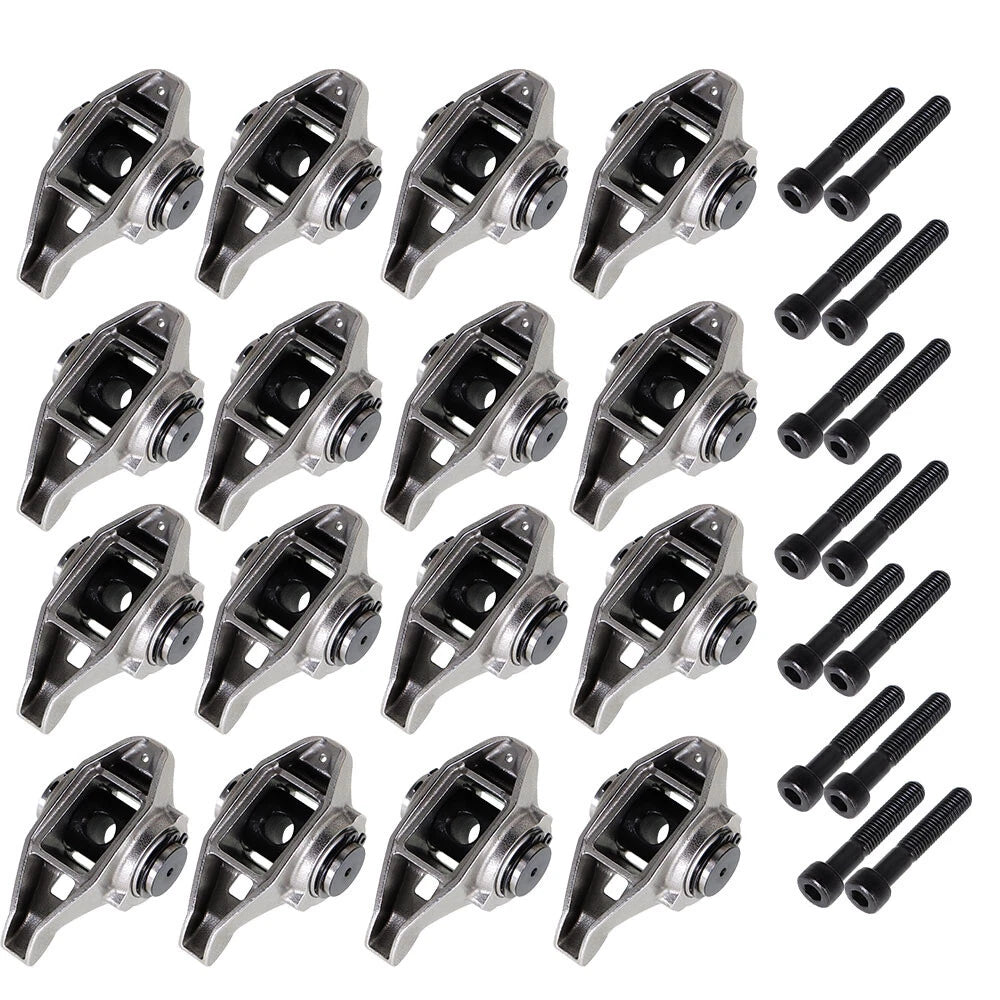 Rocker Arms with Upgraded Trunion Kit for LS1 4.8 5.3 5.7 6.0 LS2 LS6