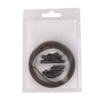 Fishing Clip Kit for Carp Rig (Includes Tubing and Tail Rubbers)