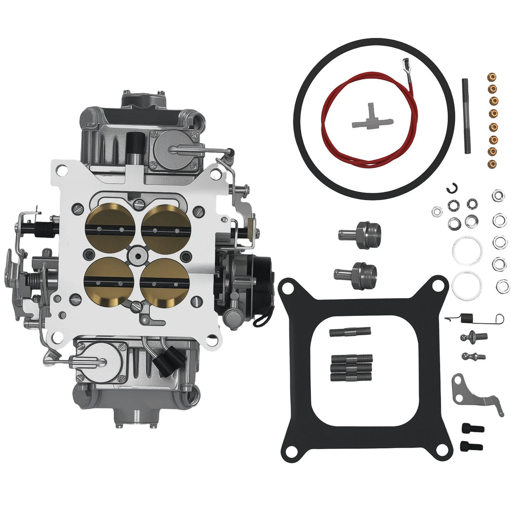 4 Barrel Carb Carburetor replace for BR-67255 650CFM Square Bore Electric Choke