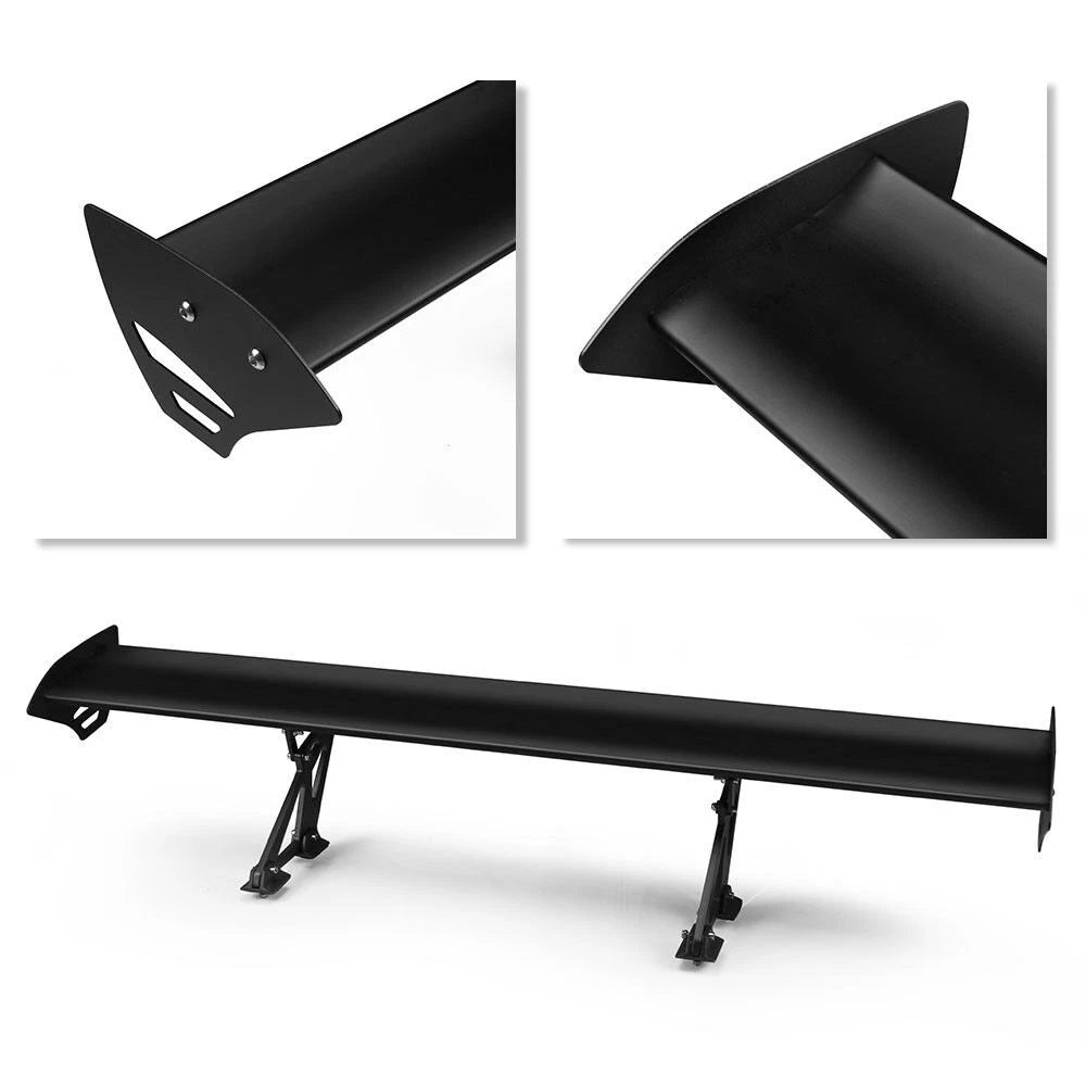 Adjustable Aluminum GT Hatch Rear Trunk Wing Spoiler for Universal Sedan (53")