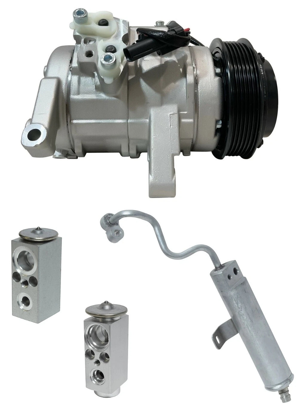 A C Compressor Kit Replacement for Jeep Commander 3.7L 4.7L (2006–2010)