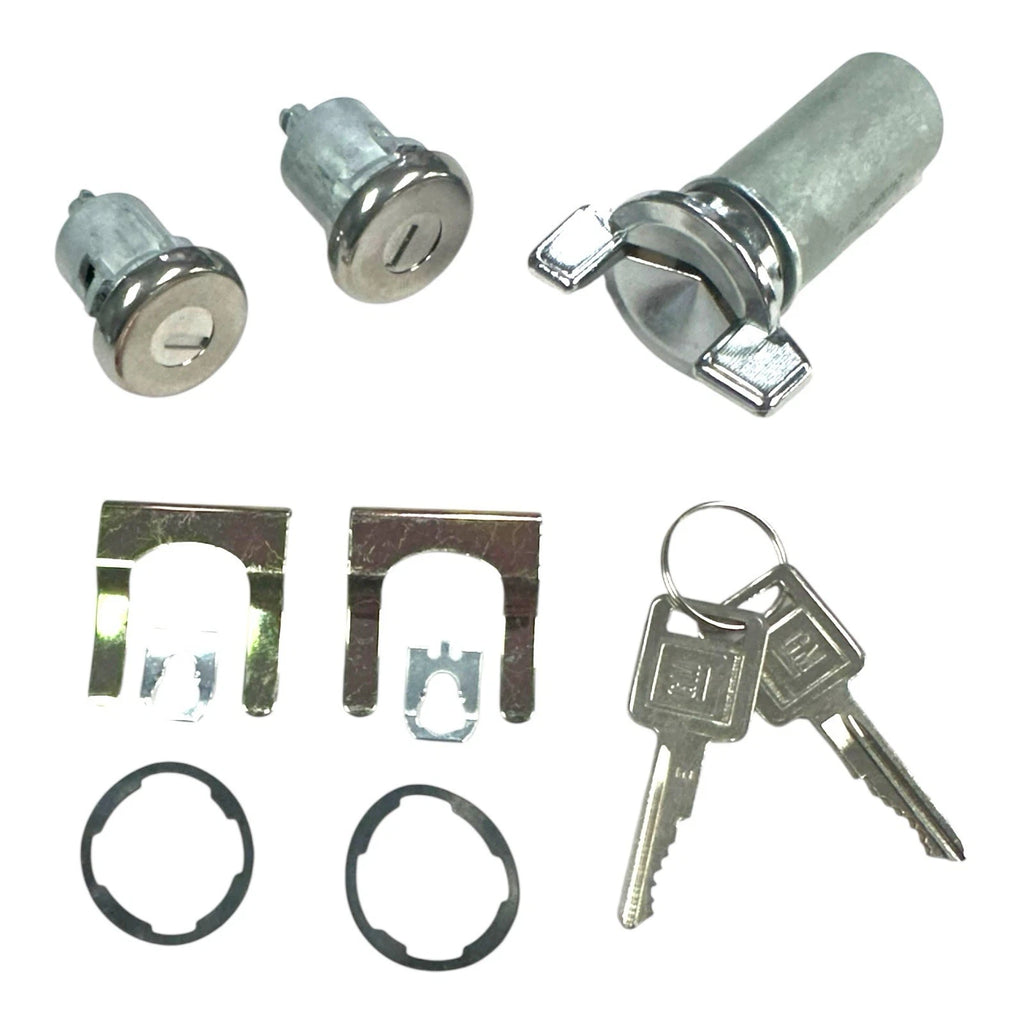 Ignition and Door Lock Set with Keys for 1970-1978 Chevy Camaro