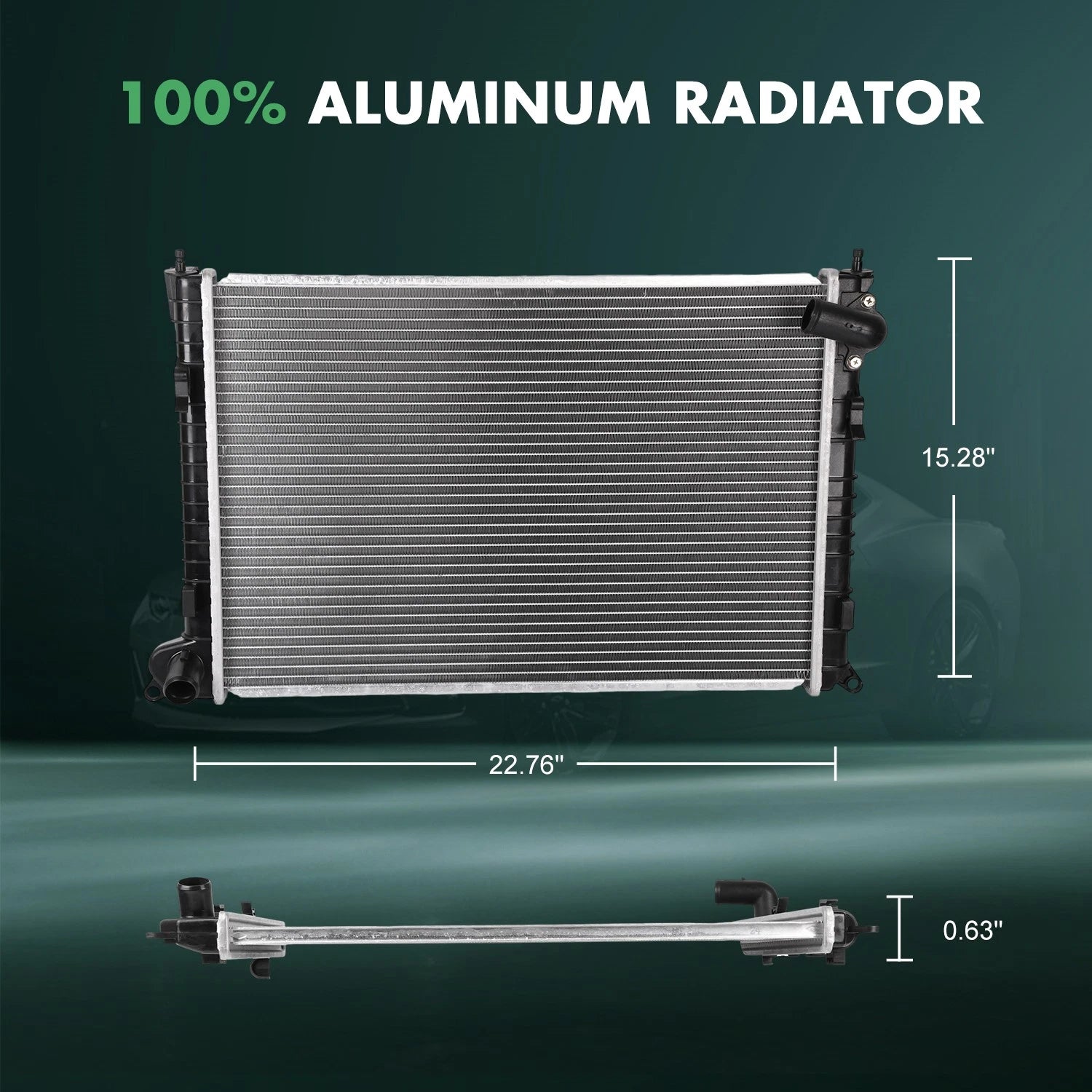 Aluminum Radiator for Mini Cooper (2002–2006)