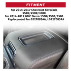 Center Console Armrest Lid for Chevy Silverado Sierra Suburban (2014–2019) 0227083AA