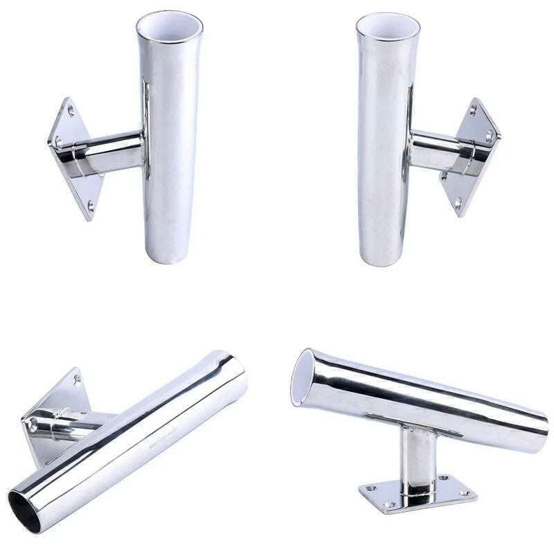 Single Rod Holder for Tournament Style Wall Mount (Stainless Steel, 20°)