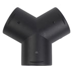60mm Vent Duct Y Branch Pipe-Outlet Connector for Diesel Heater