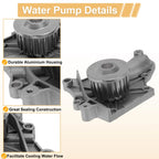 Timing Belt Water Pump Kit for Toyota Camry (1987–1991) No.TCKWP199/TBK138
