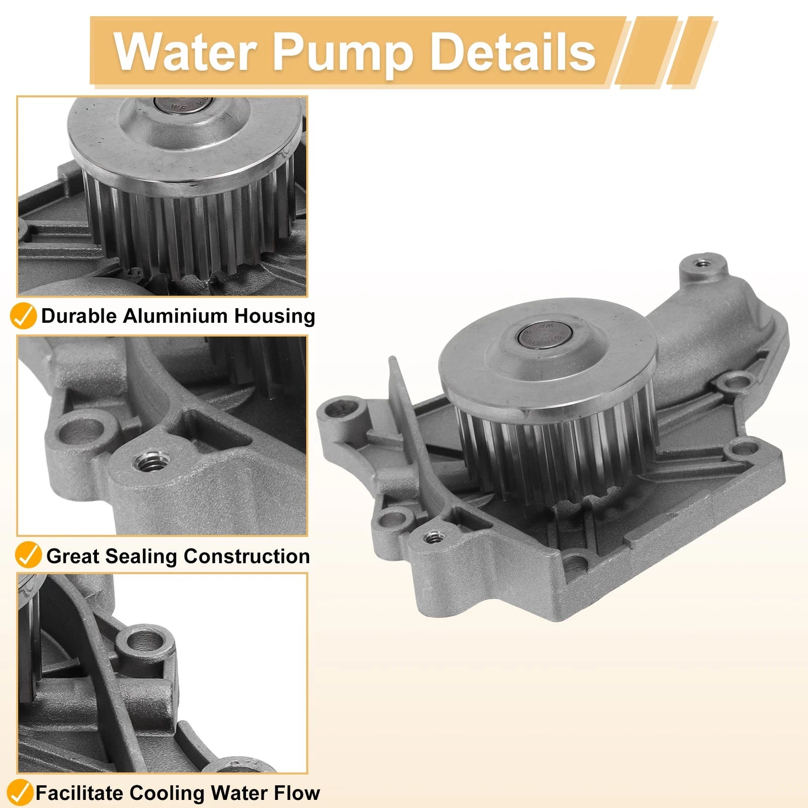 Timing Belt Water Pump Kit for Toyota Camry (1987–1991) No.TCKWP199/TBK138