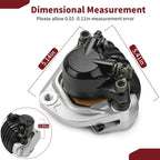 Front Left Brake Caliper with Pads for Honda Goldwing 1000 GL1000 (1975–1977)