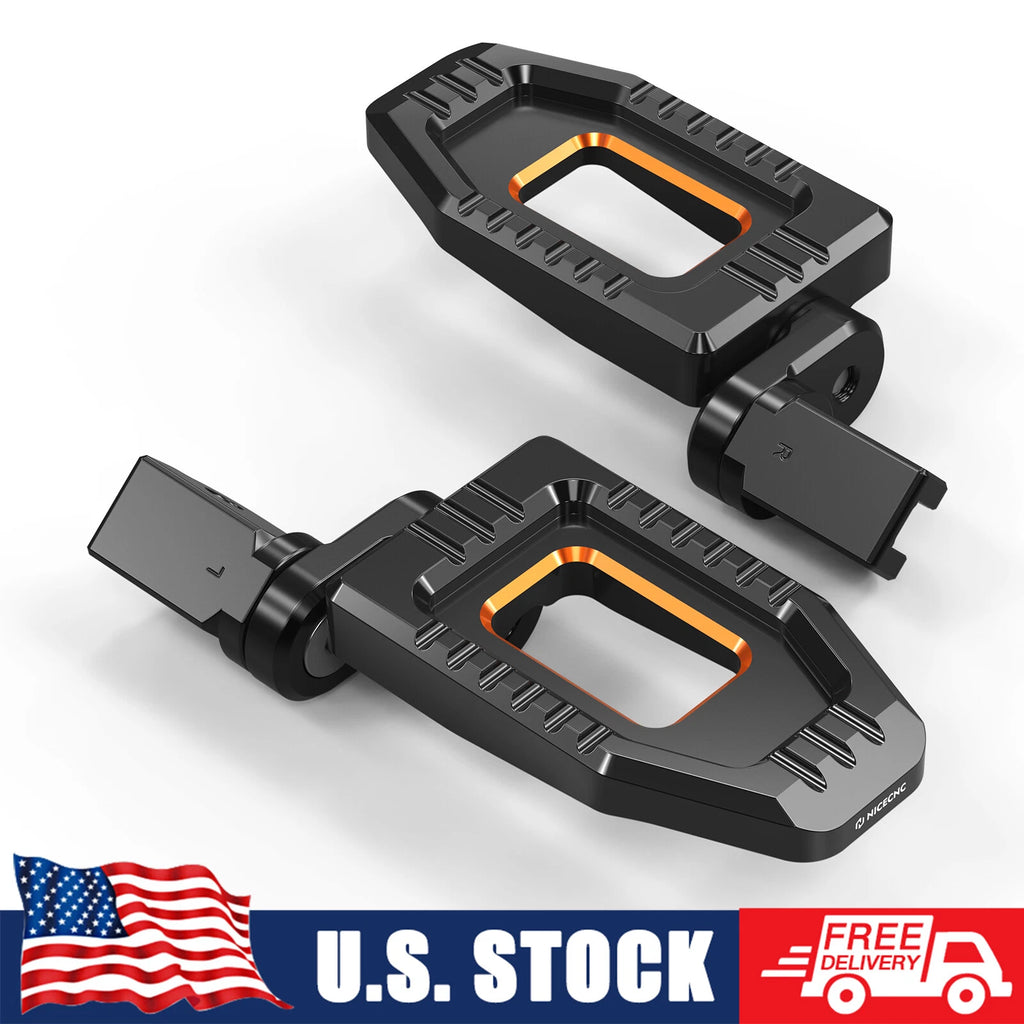 Adjustable Enlarged Rider Footpegs for Harley Softail Standard FXST (2020–2023)