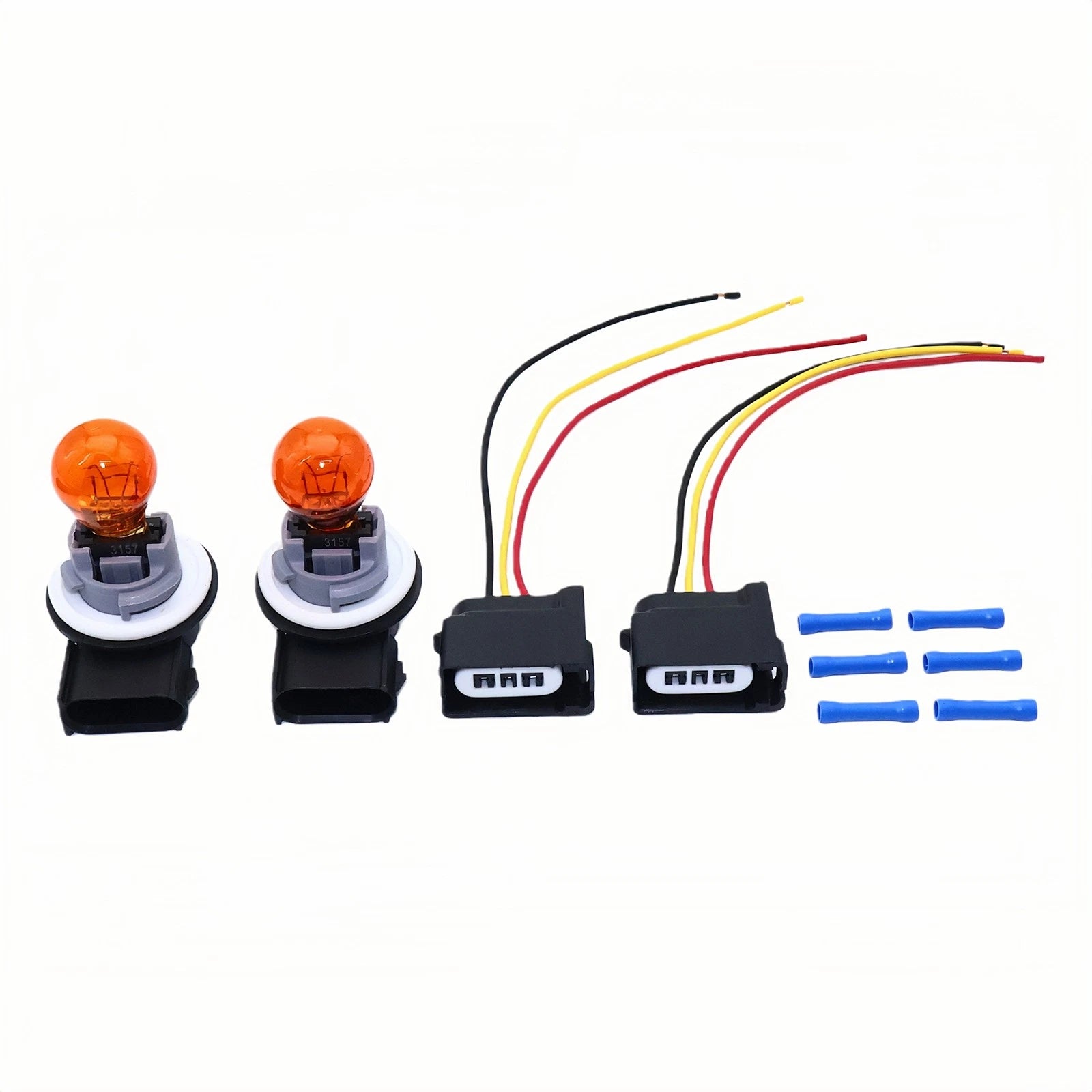 2X Sockets + Bulbs + Connectors Kit for Ford Flex Focus Freestar Ranger Taurus