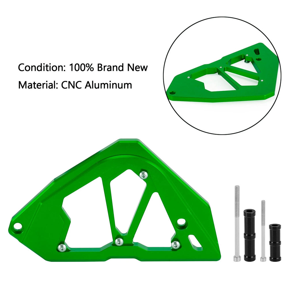 Sprocket Cover Chain Guard for Kawasaki Z250 Z300 Ninja 300 250 (2013–2017) Green