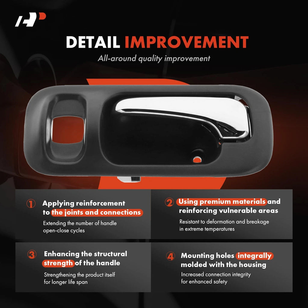 Left Interior Door Handle for Honda CR-V (1997-2001)