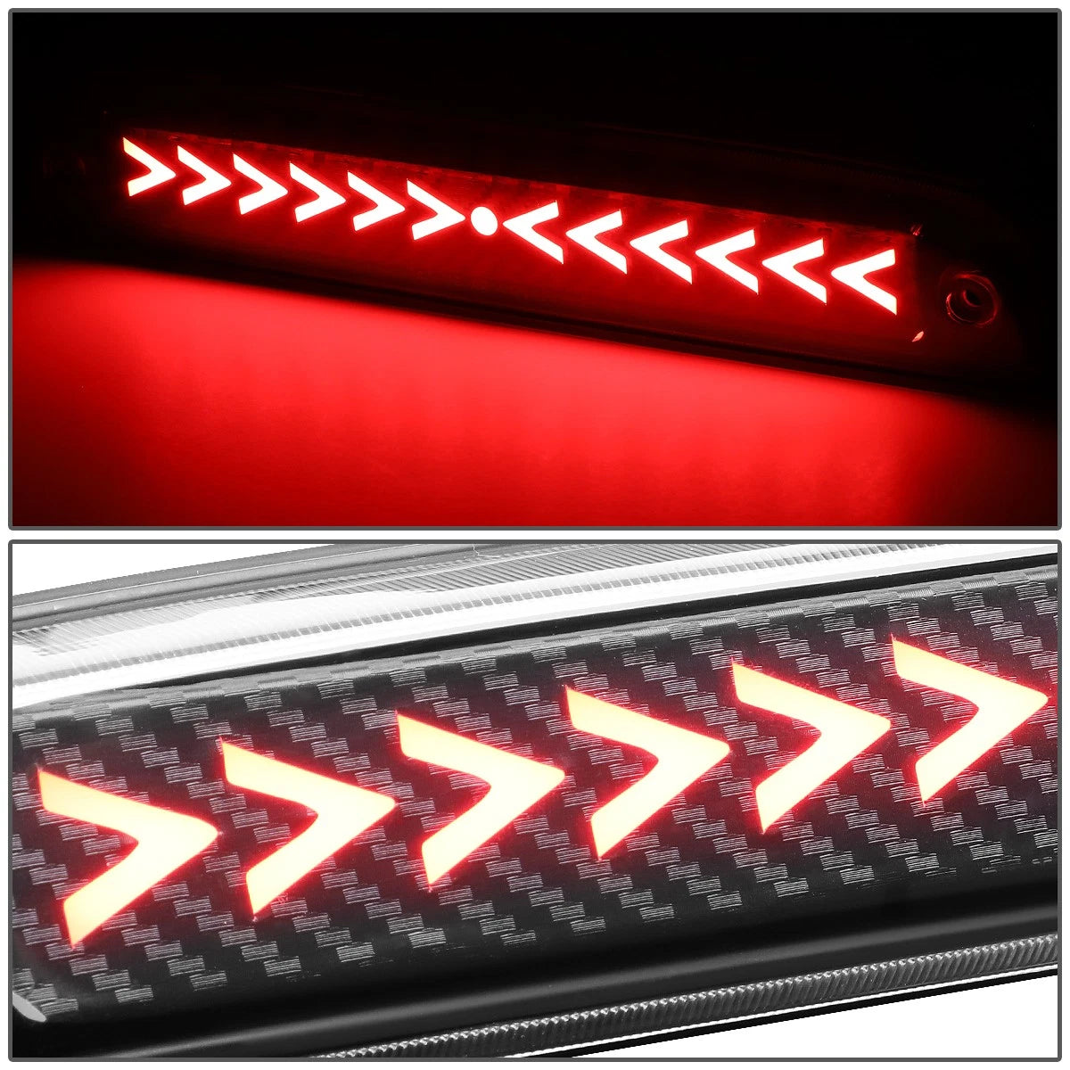 LED Carbon Third Brake Light for Ford Super Duty Mazda B (1993–2016)