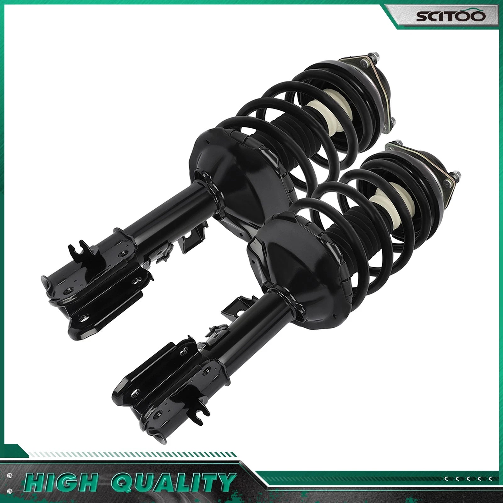 Front Pair Shocks Strut & Coil Springs for Nissan Pathfinder (2002–2004)