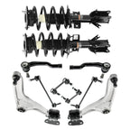 10x Front Complete Struts Control Arms Kit for Ford Fusion (2013–2020) 172638