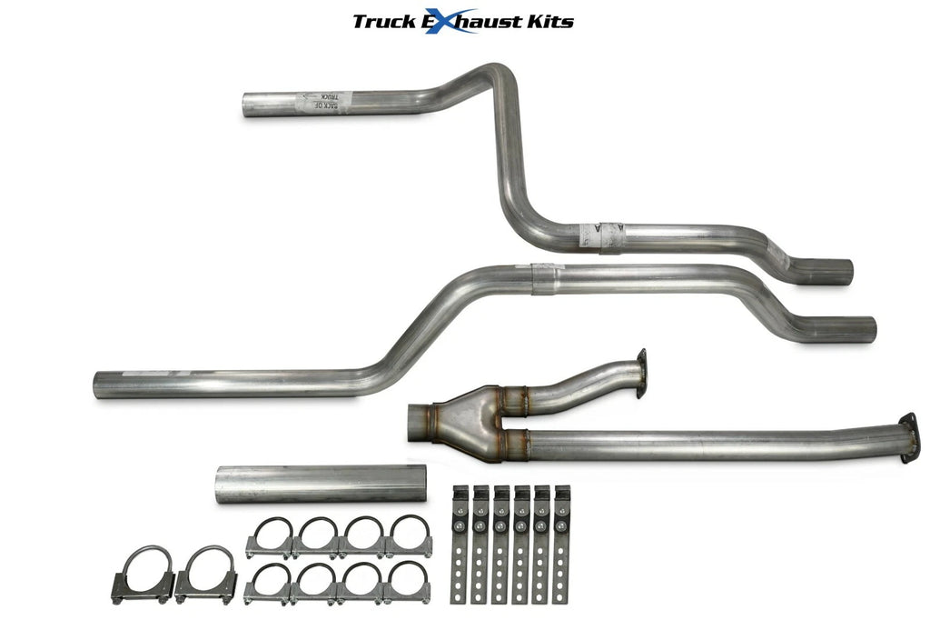 2.5" Dual Exhaust Kit for Toyota Tundra (2009–2013) No Muffler Rear Exit