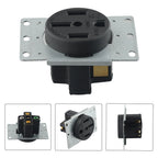 Flush Mount Receptacle 50A 125/250V for Commercial/Industrial Use