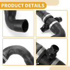 Heater Hose for BMW 528i xDrive (2012–2014) No. 11537603511 Rubber Black
