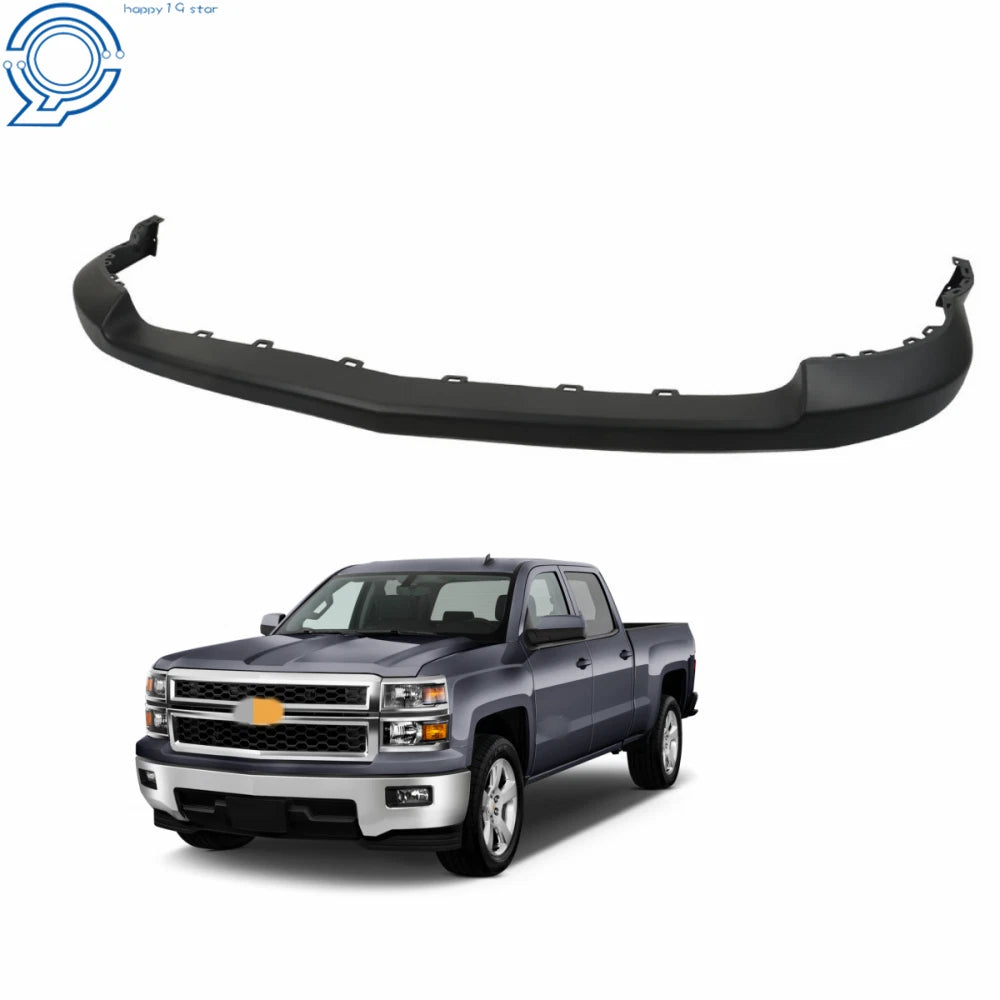 Textured Front Upper Bumper Cover for Chevrolet Silverado 1500 (2014–2015)
