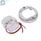 Set of 4 LED Cabin Deck Walkway Lights for Marine Boat (3")