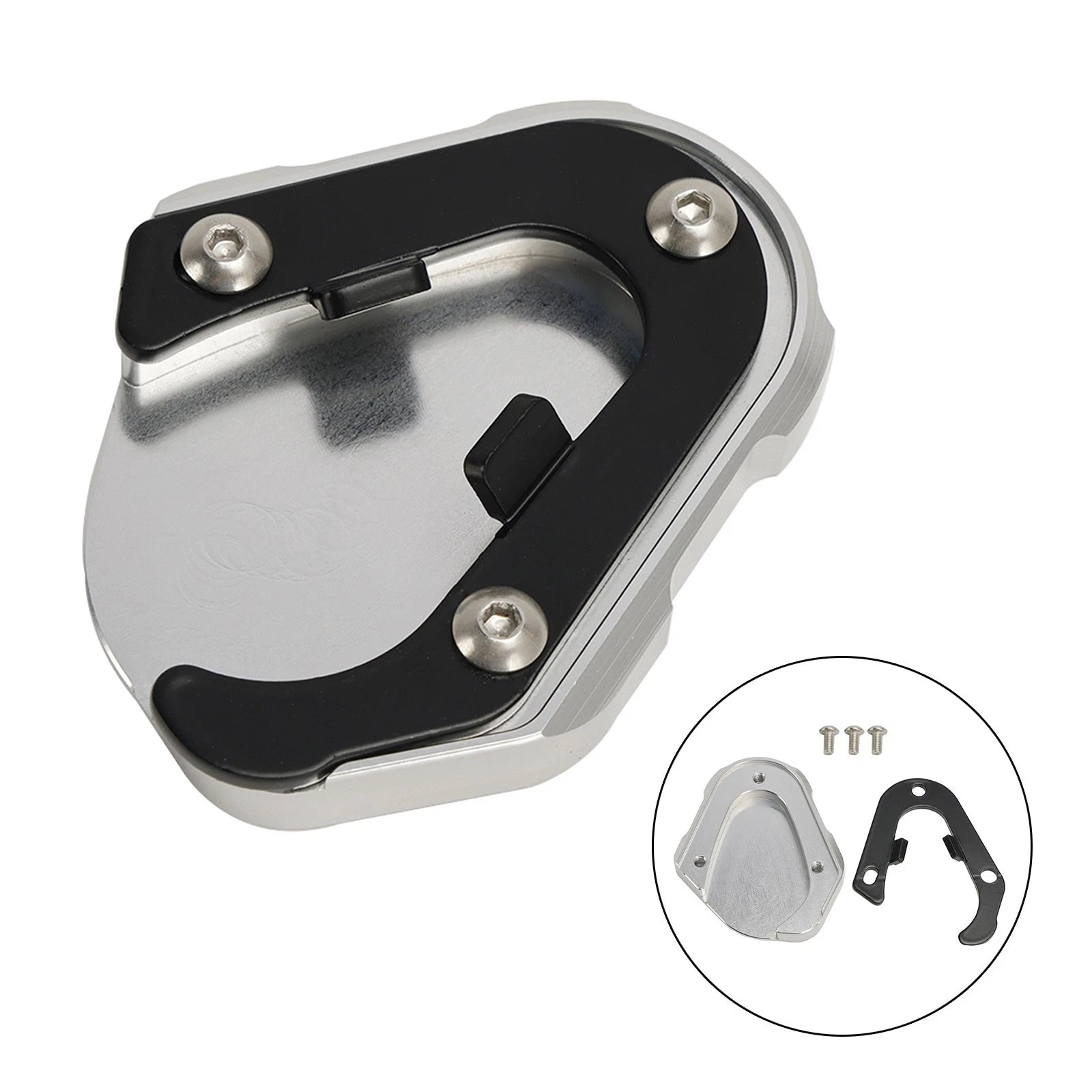 Kickstand Enlarger Plate Pad for Scrambler 1200XC/XE, Tiger 1200 GT (2022–2023)